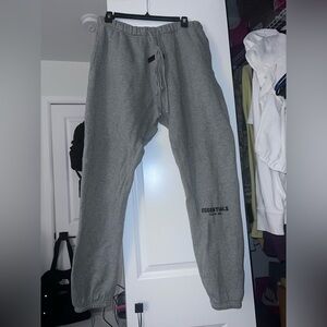 Essentials Heather Gray Joggers for Men